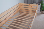 Sofaseng Naomi med uttrekksseng 90x200 cm furu, fra 6 år - Ticaa