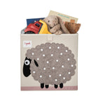 Oppbevaringsboks sammenleggbar 33x33x33 cm polyester - littleworld