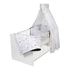 Sprinkelseng med komplett utstyr Classic White 70x140 cm - Schardt