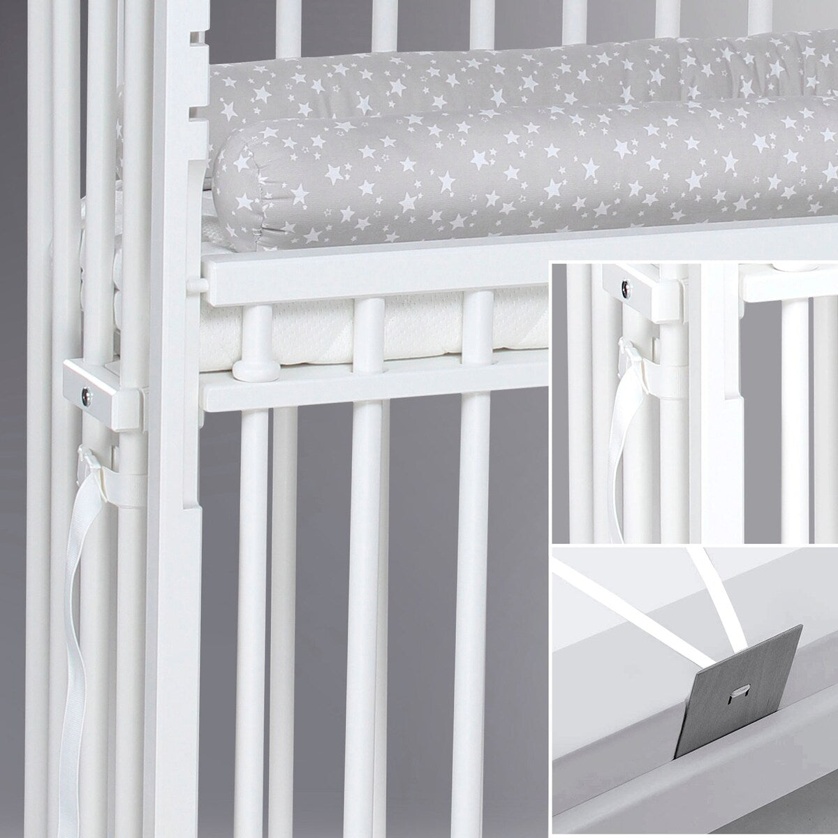 Sengehest Boxspring Comfort Plus 89x51 cm massiv bøk - babybay®