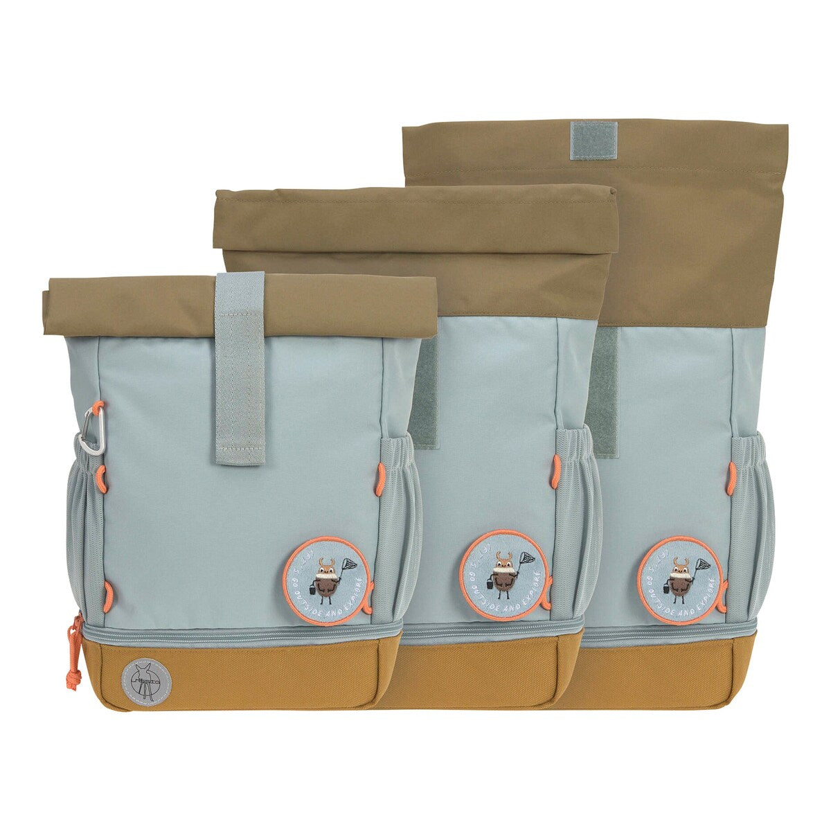 Barnehagesekk Mini Rolltop Backpack fra 3 år - Lässig