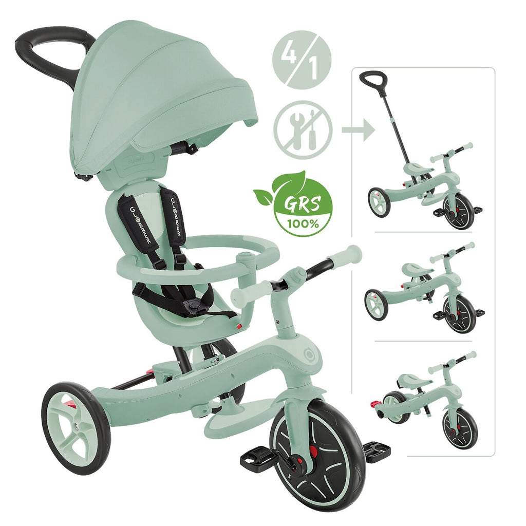 Trehjulssykkel Explorer Trike 4in1 ECO fra 12 mnd - Globber
