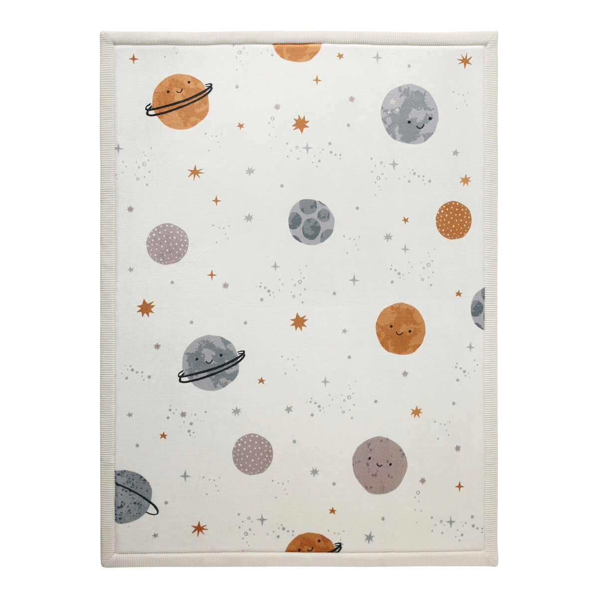 Barneteppe med minneskum 150x200 cm korallfløyel - Hakuna Matte