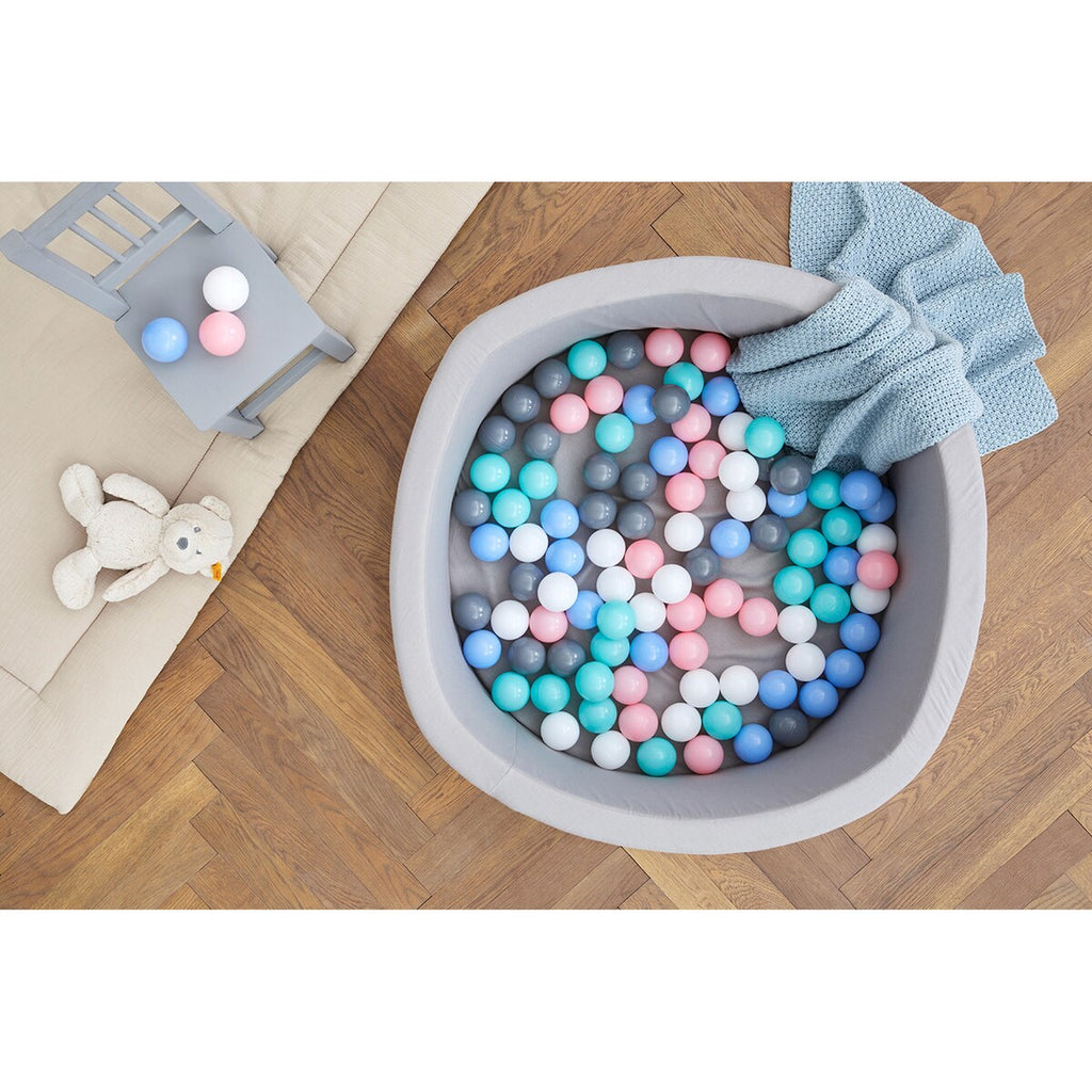 Ballbassengballer 100 stk Ø 6 cm i 5 farger - solini