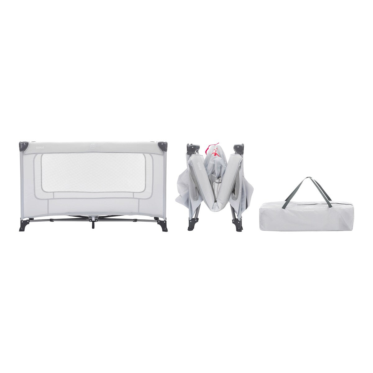 Reiseseng Nizza 120 x 60 cm opptil 15 kg med madrass - Fillikid