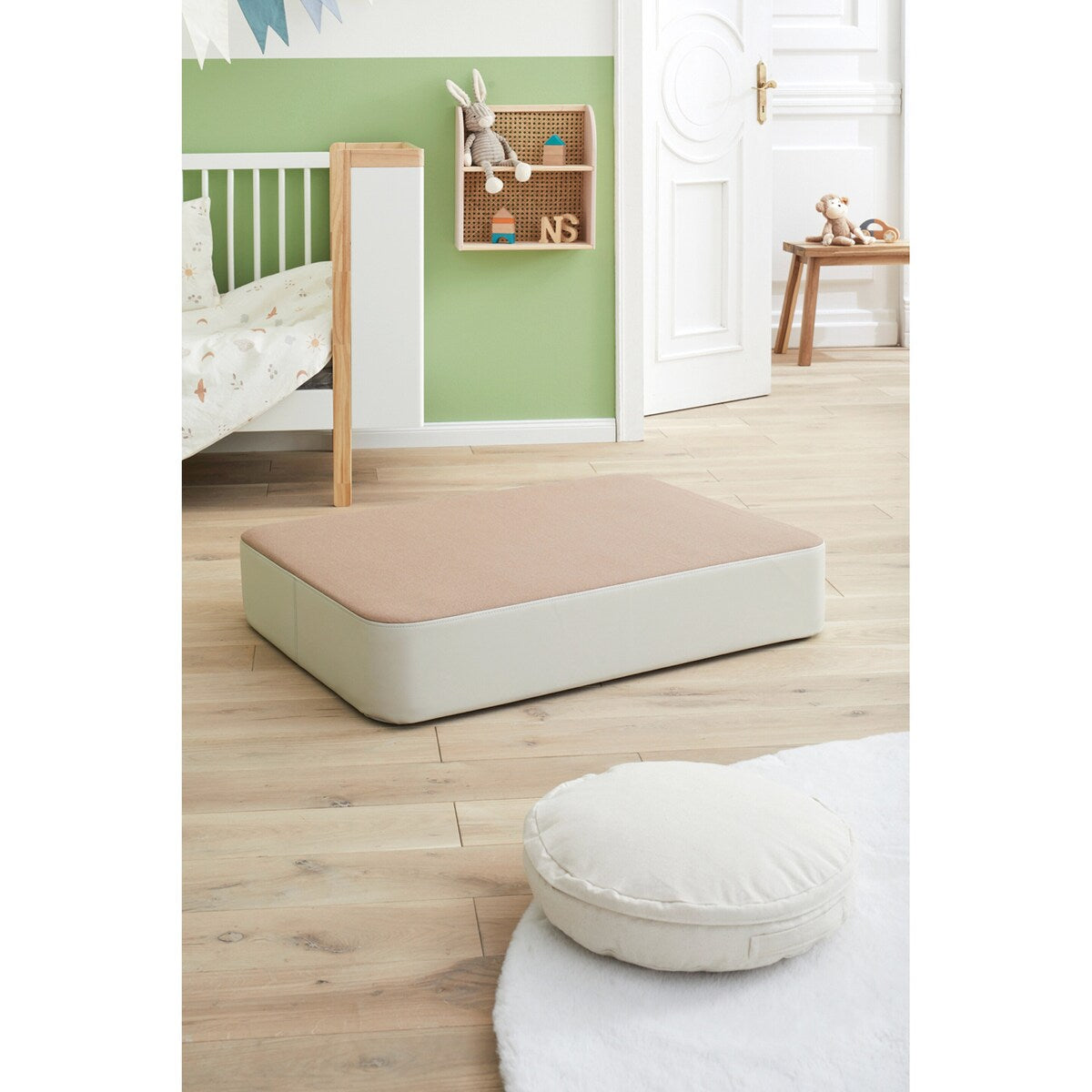 Hoppemadrass med fjærkjerne 97 x 70 x 17 cm fra 3 år - solini