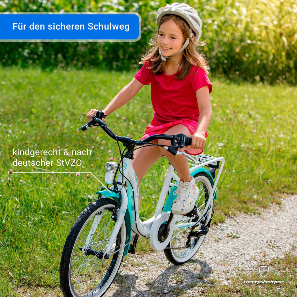 Bysykkel Atlantis 20/24 tommer for barn - Bergsteiger
