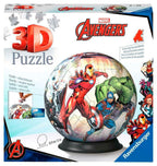 3D-pusleball Marvel Avengers forfra