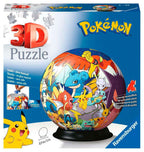 3D-pusleball Pokémon 72 brikker forfra