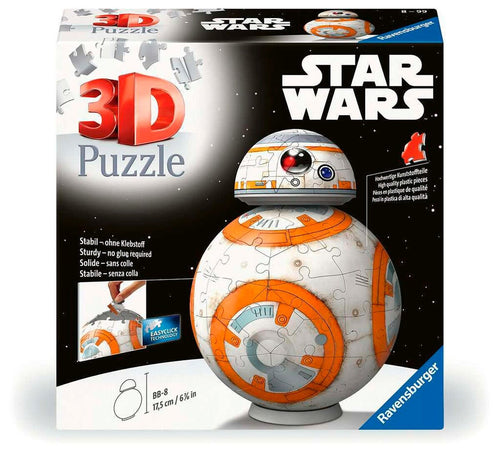 3D-pusleball Star Wars BB-8 forfra