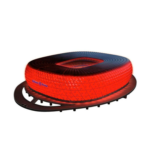 3D-puslespill Allianz Arena med LED-lys bakside