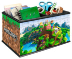 3D-puslespill oppbevaringsboks Minecraft 216 brikker bakside