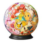 3D-puslespillball Pokémon Kanto Region bakside