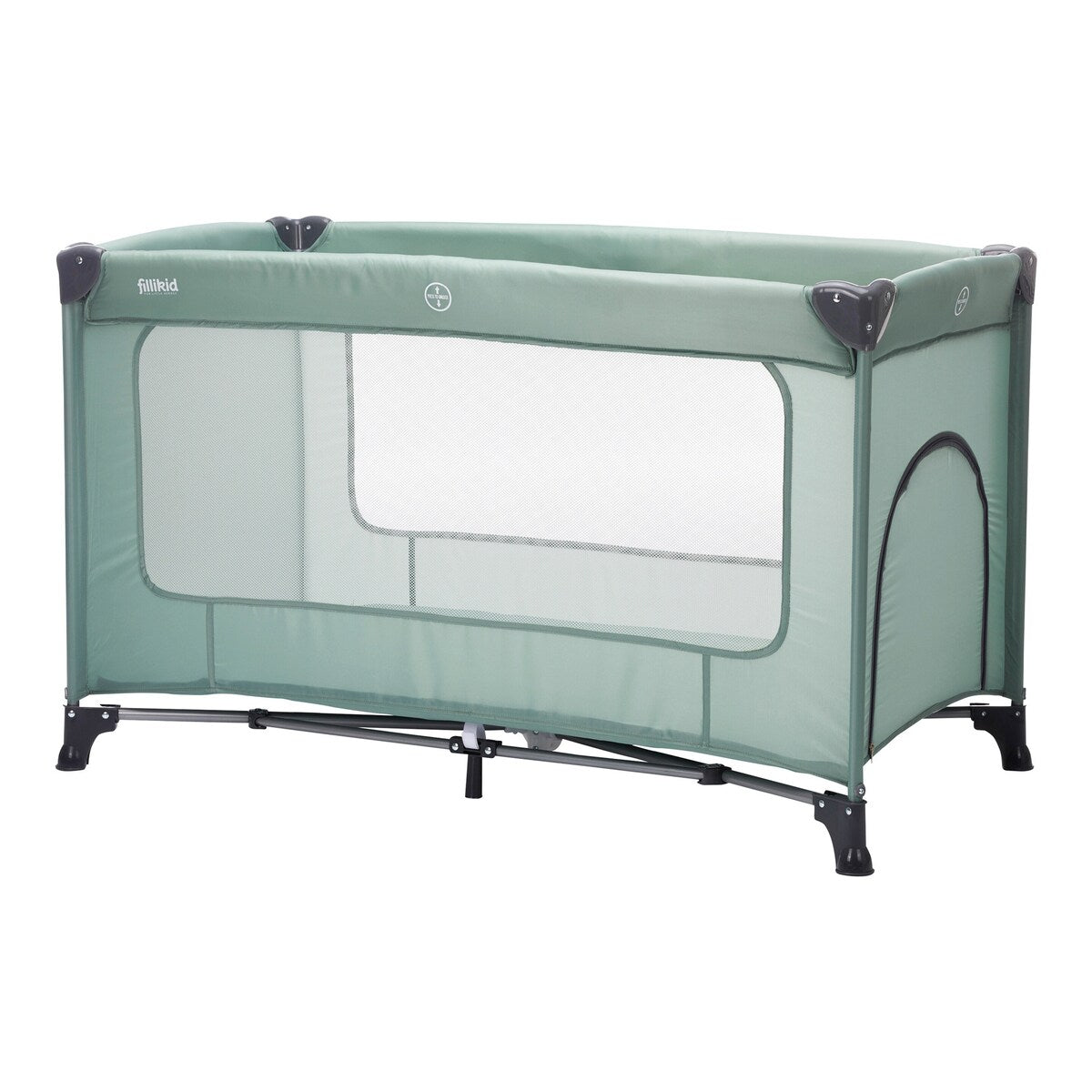 Reiseseng Nizza 120 x 60 cm opptil 15 kg med madrass - Fillikid