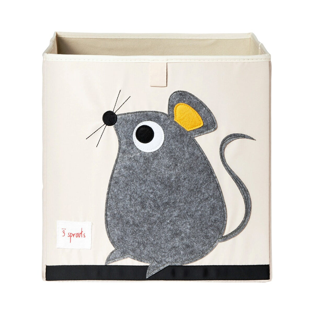 Oppbevaringsboks sammenleggbar 33x33x33 cm polyester - littleworld