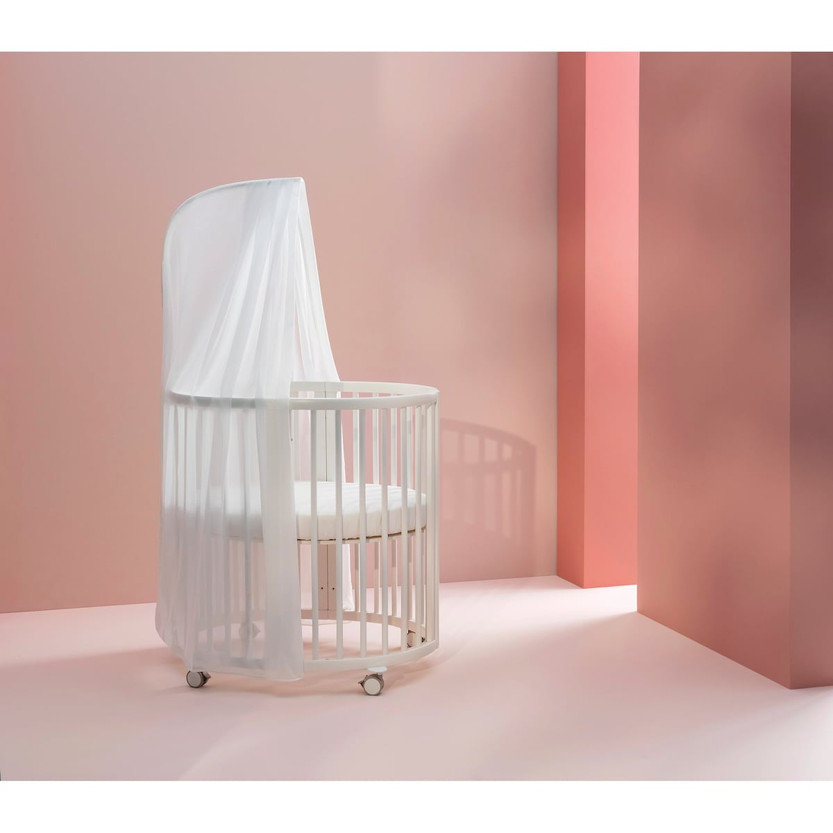 Sleepi Mini med ombyggingssett til sprinkelseng 0-5 år - Stokke