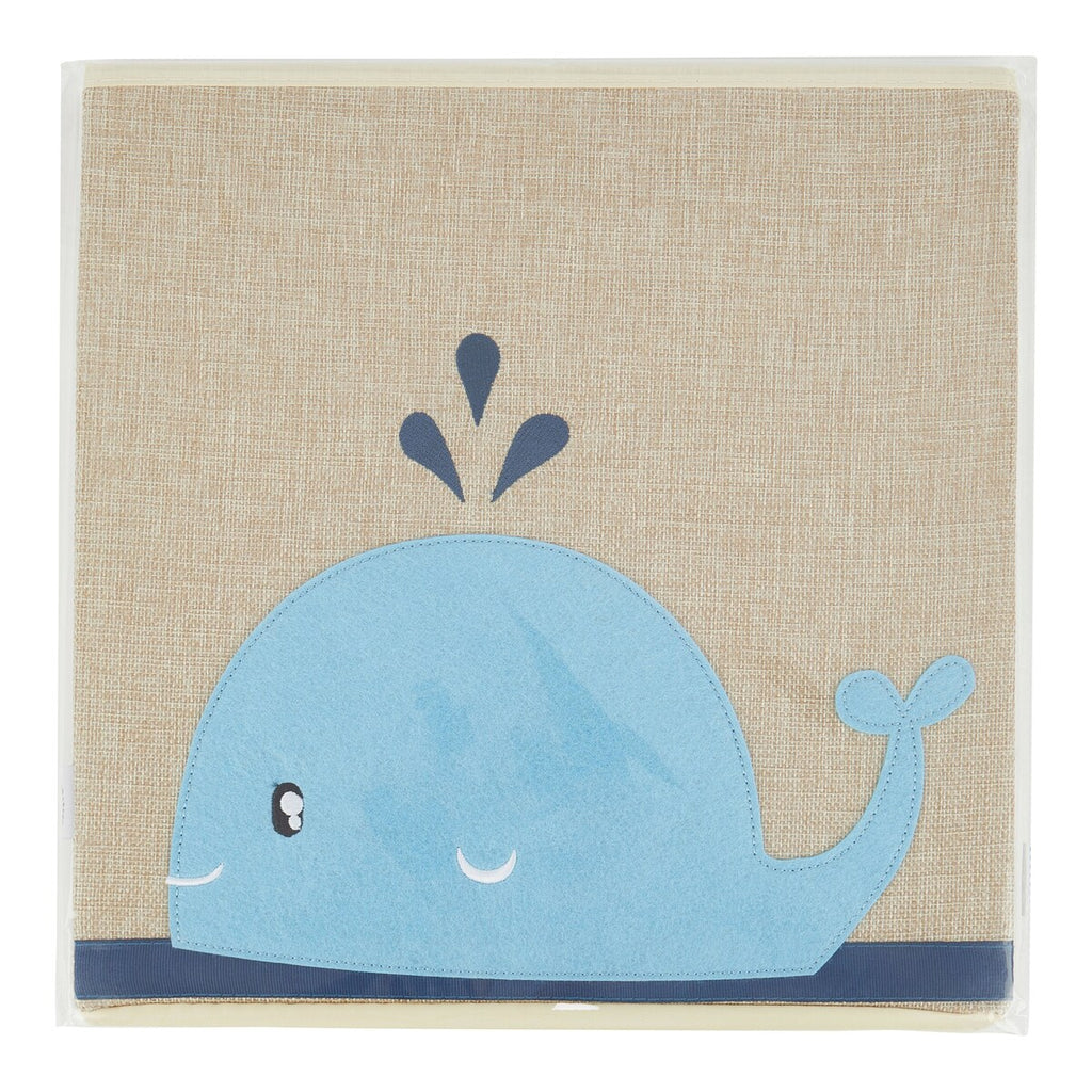 Oppbevaringsboks i polyester 32x32x32 cm med dyremotiv - Bieco