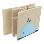 Oppbevaringsboks i polyester 32x32x32 cm med dyremotiv - Bieco