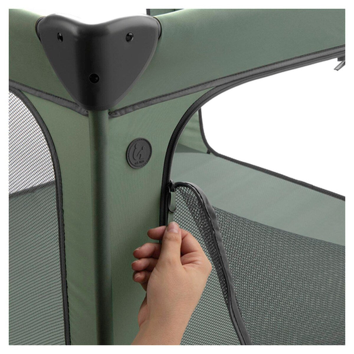 Reiseseng Sleep N Play SQ kvadratisk 97 x 97 cm, opptil 15 kg - Hauck