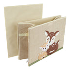 Oppbevaringskiste med lokk 36x51x36 cm polyester - Bieco