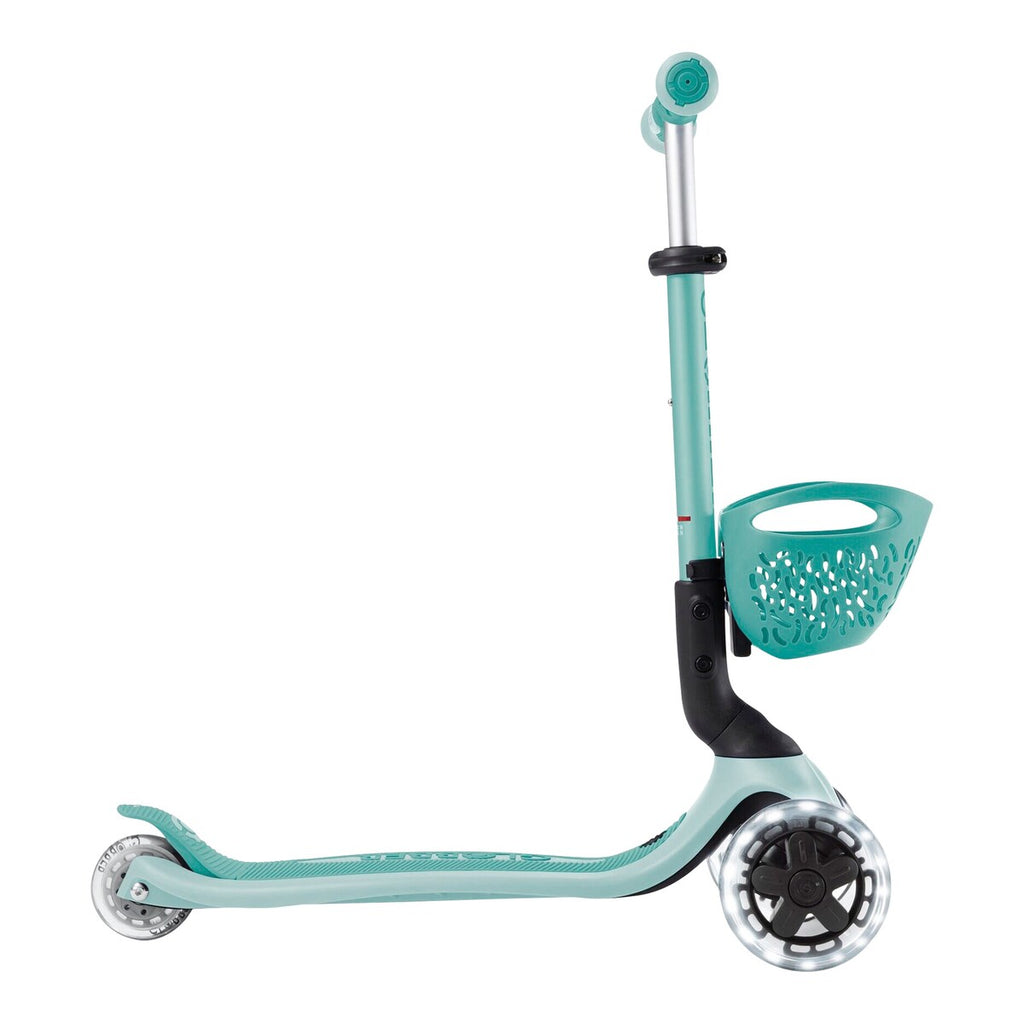 Sparkesykkel 3-i-1 Go-Up Baby 360 med lyshjul og LED-modul - Globber