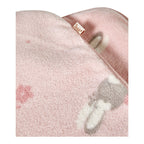 Babyteppe i plysj med andemotiv 75x100 cm - Sterntaler