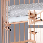 Bedside crib Original 81x43 cm massiv bøk - babybay