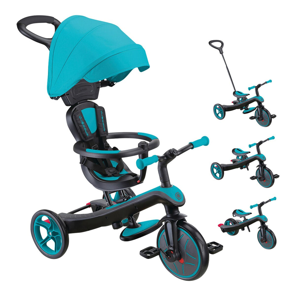 Trehjulssykkel Explorer Trike 4-i-1 fra 12 mnd - Globber