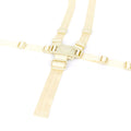 5-punktsbelte for barnestol Quarttolino beige forfra