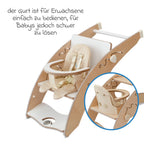 Montert 5-punktsbelte for barnestol Quarttolino beige
