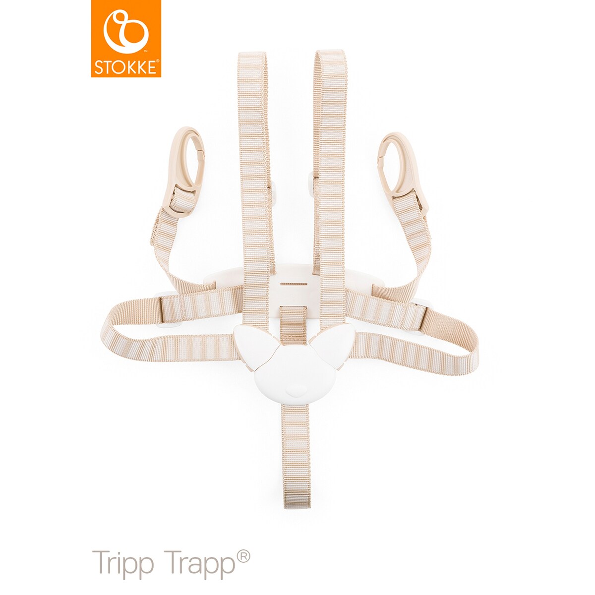 5-punktssele for Tripp Trapp Baby Set (før april 2024) forfra