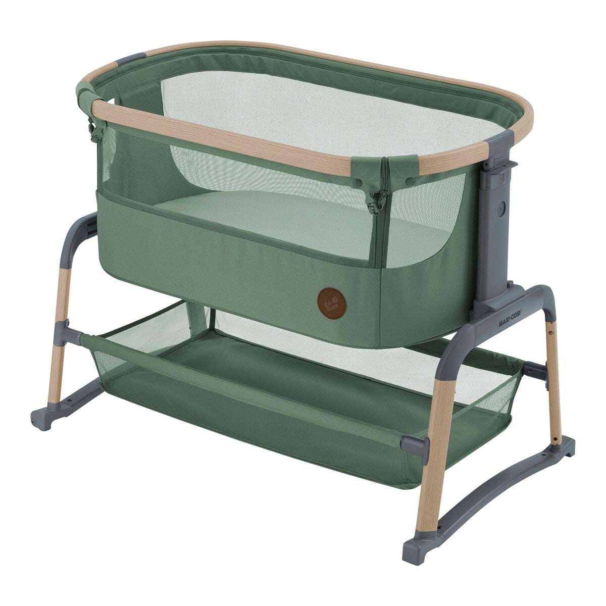 Bedside crib Iora Air med madrass og reiseveske fra fødsel - Maxi-Cosi