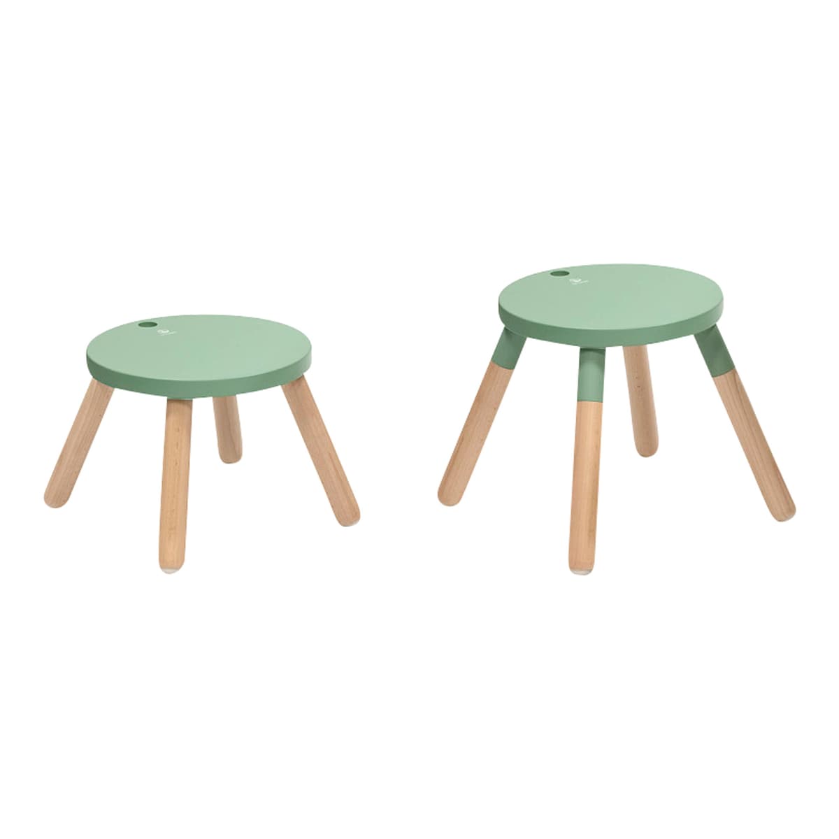 Multifunksjonsbord MuTable V2 med trestol, 3 høyder - Stokke