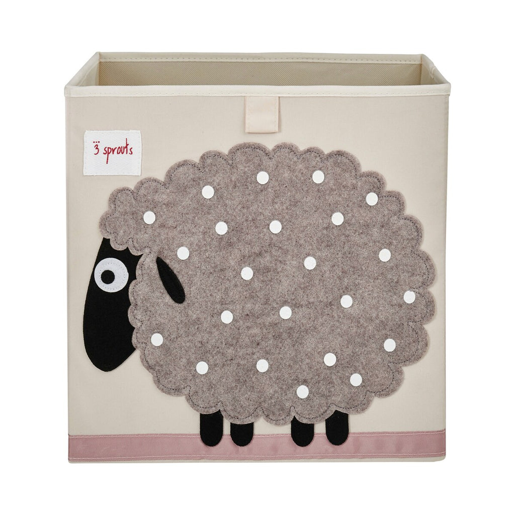 Oppbevaringsboks sammenleggbar 33x33x33 cm polyester - littleworld