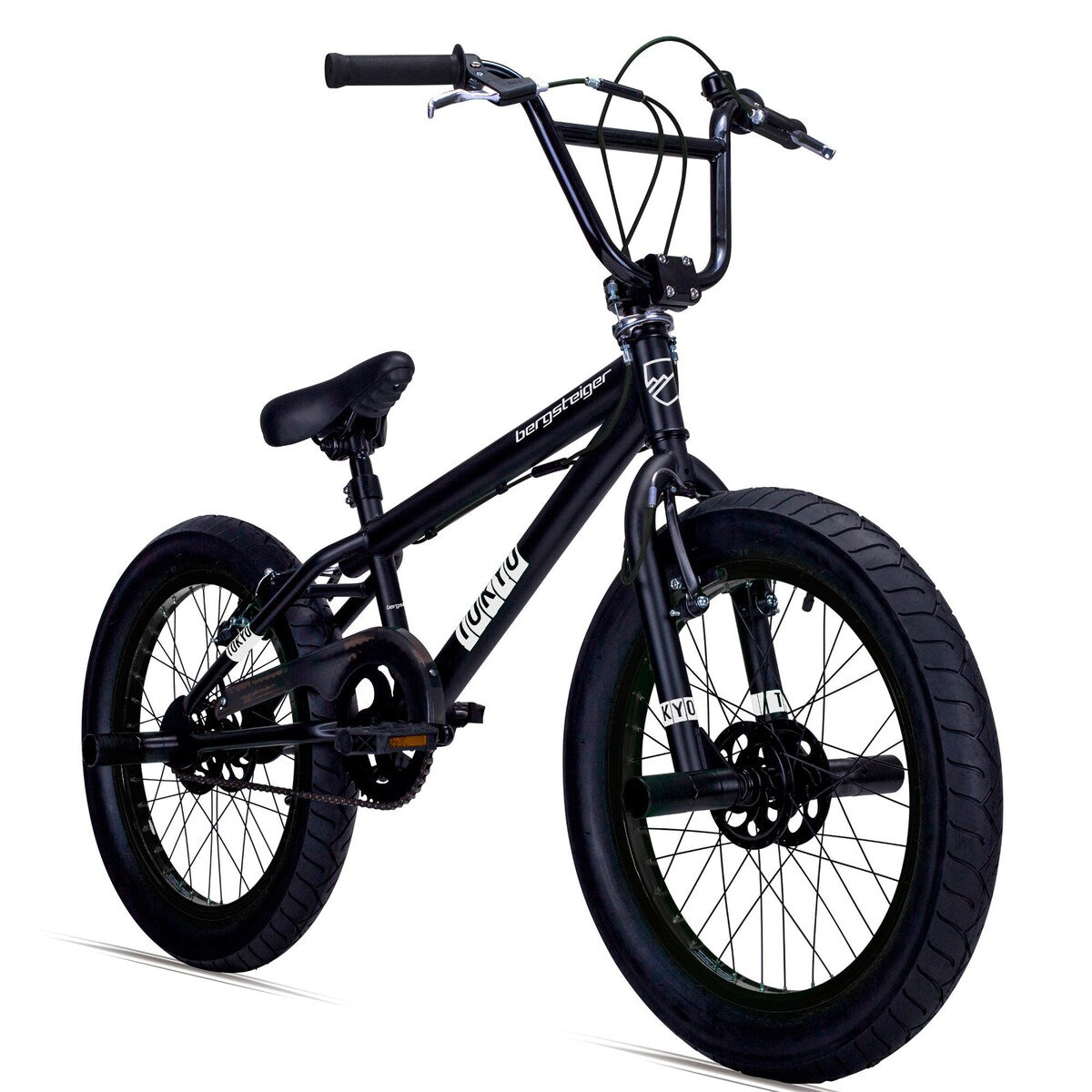 BMX-sykkel Tokyo 20 tommer fatbike med kjedebeskytter - Bergsteiger