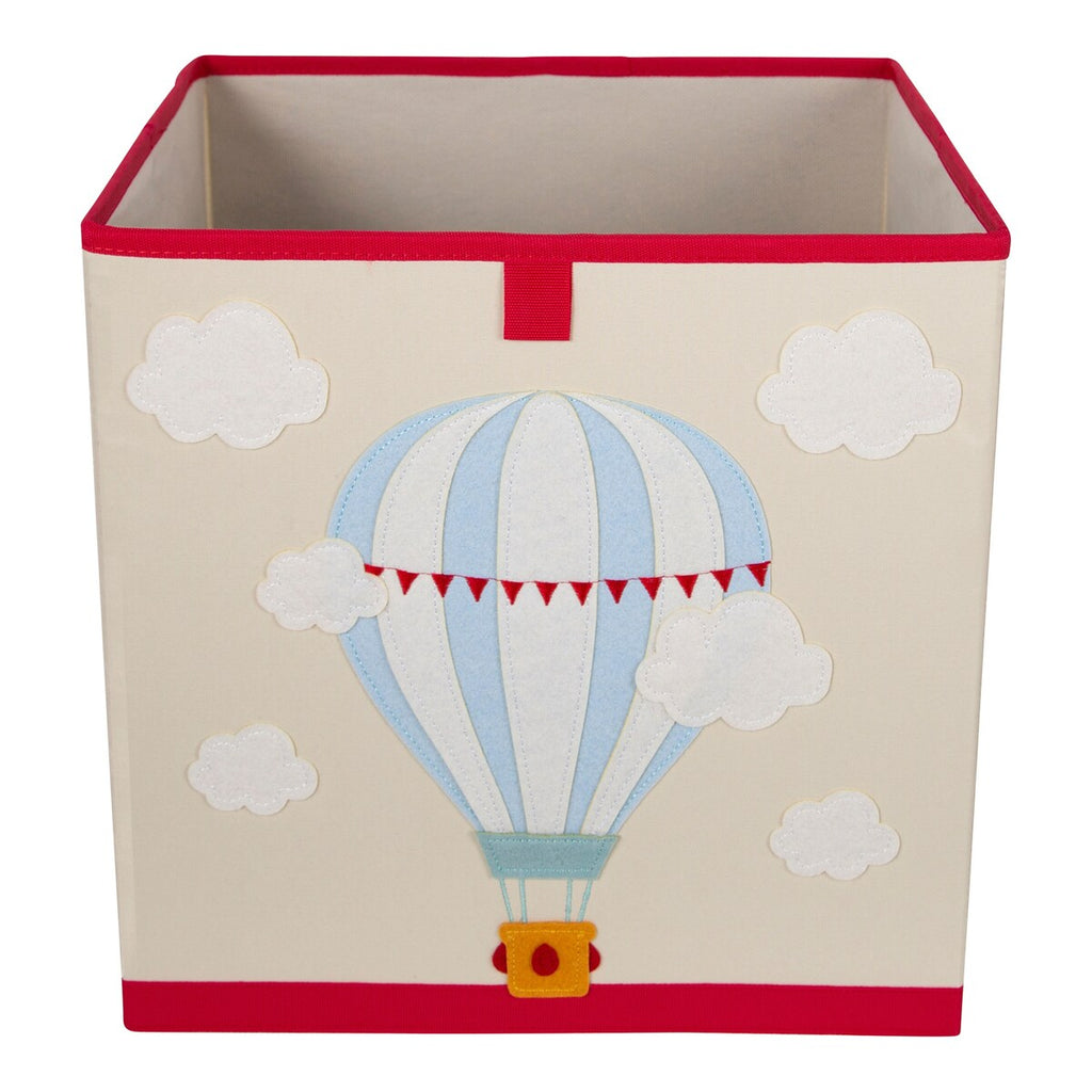 Oppbevaringsboks sammenleggbar 33x33x33 cm polyester - littleworld