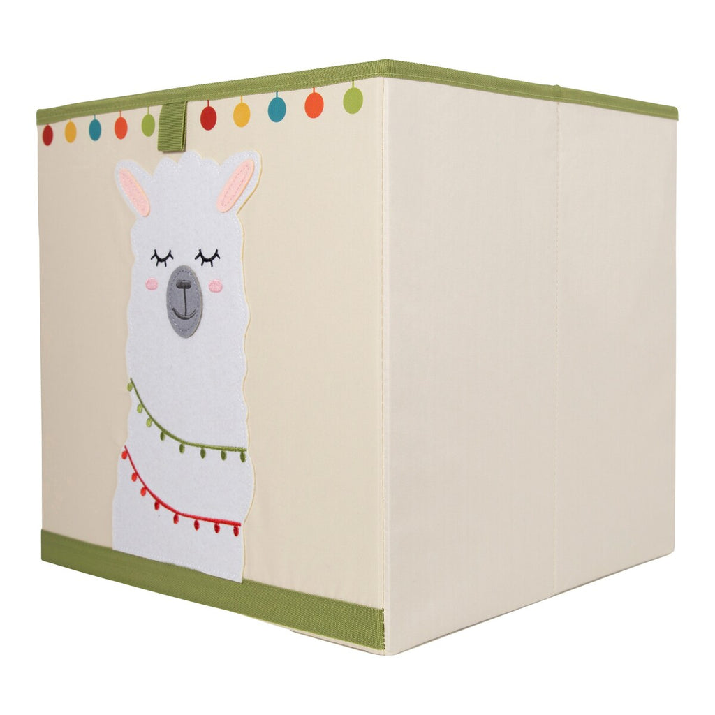 Oppbevaringsboks sammenleggbar 33x33x33 cm polyester - littleworld