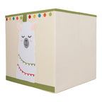 Oppbevaringsboks sammenleggbar 33x33x33 cm polyester - littleworld