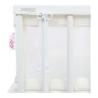 Sengebeskytter mesh-vaffelpiqué 168 x 24 cm bomull - babybay