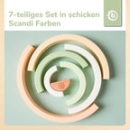 Regnbue i tre med 7 buer fra 9 mnd, flerfarget - Bieco