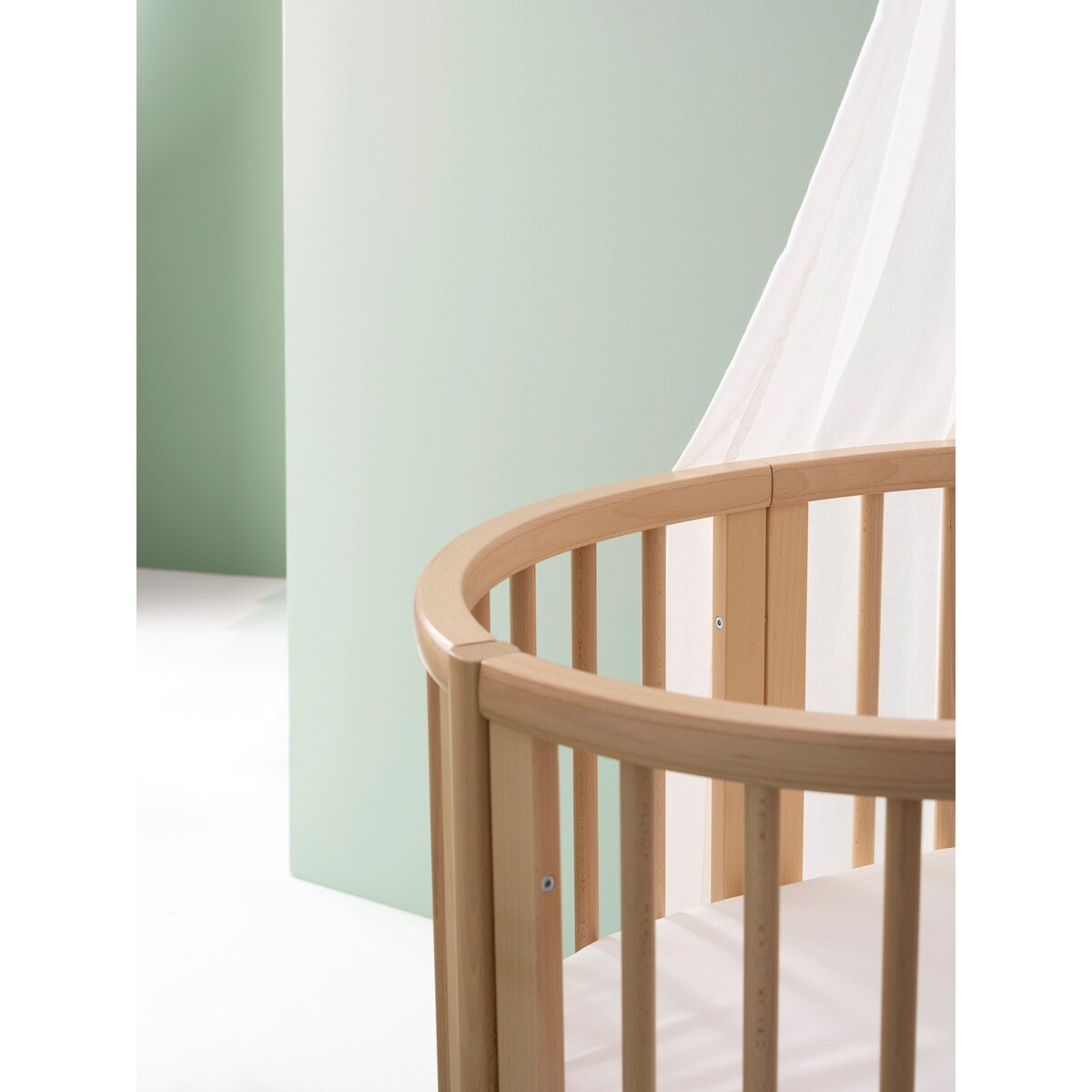 Sprinkelseng Sleepi Mini bøk 82x67 cm fra 0 mnd - Stokke