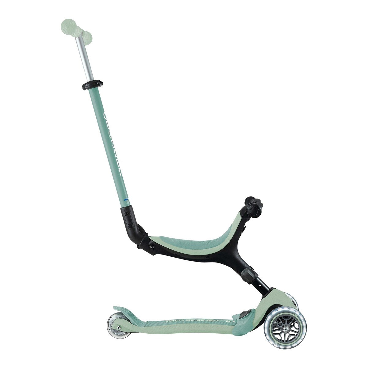 Sparkesykkel 3-i-1 Go-Up Active ECO med lyshjul fra 15 mnd - Globber