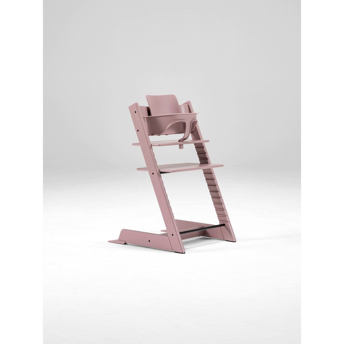 Tripp Trapp barnestol med sitepute Nordic Grey og babysett - Stokke
