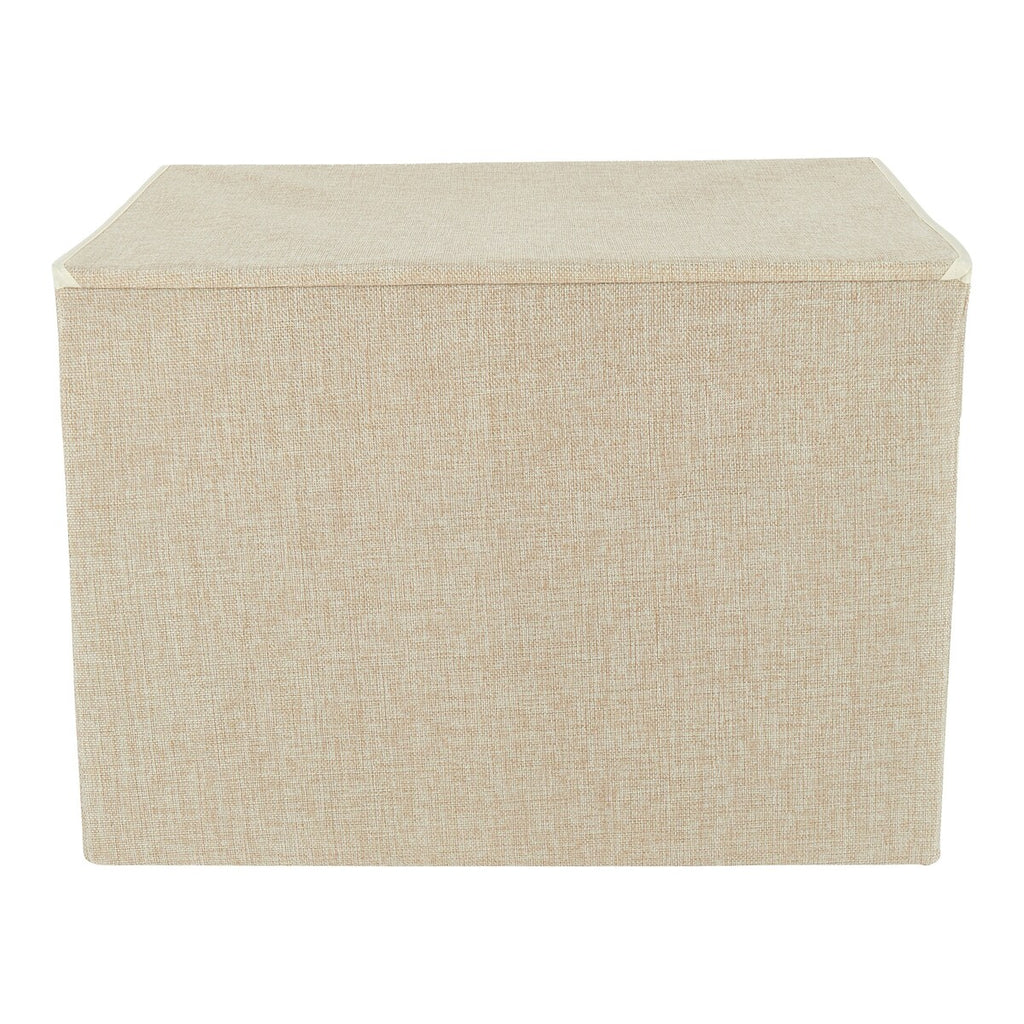 Oppbevaringskiste med lokk 36x51x36 cm polyester - Bieco