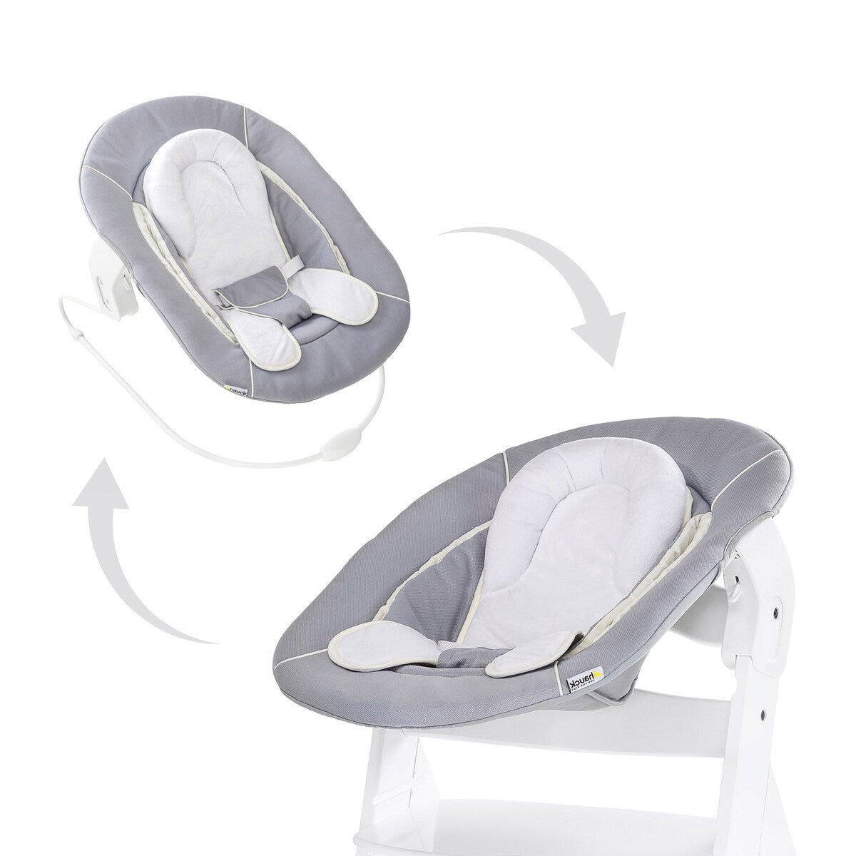 Babyvipp Alpha Bouncer 2in1 fra fødsel til 9 kg - Hauck