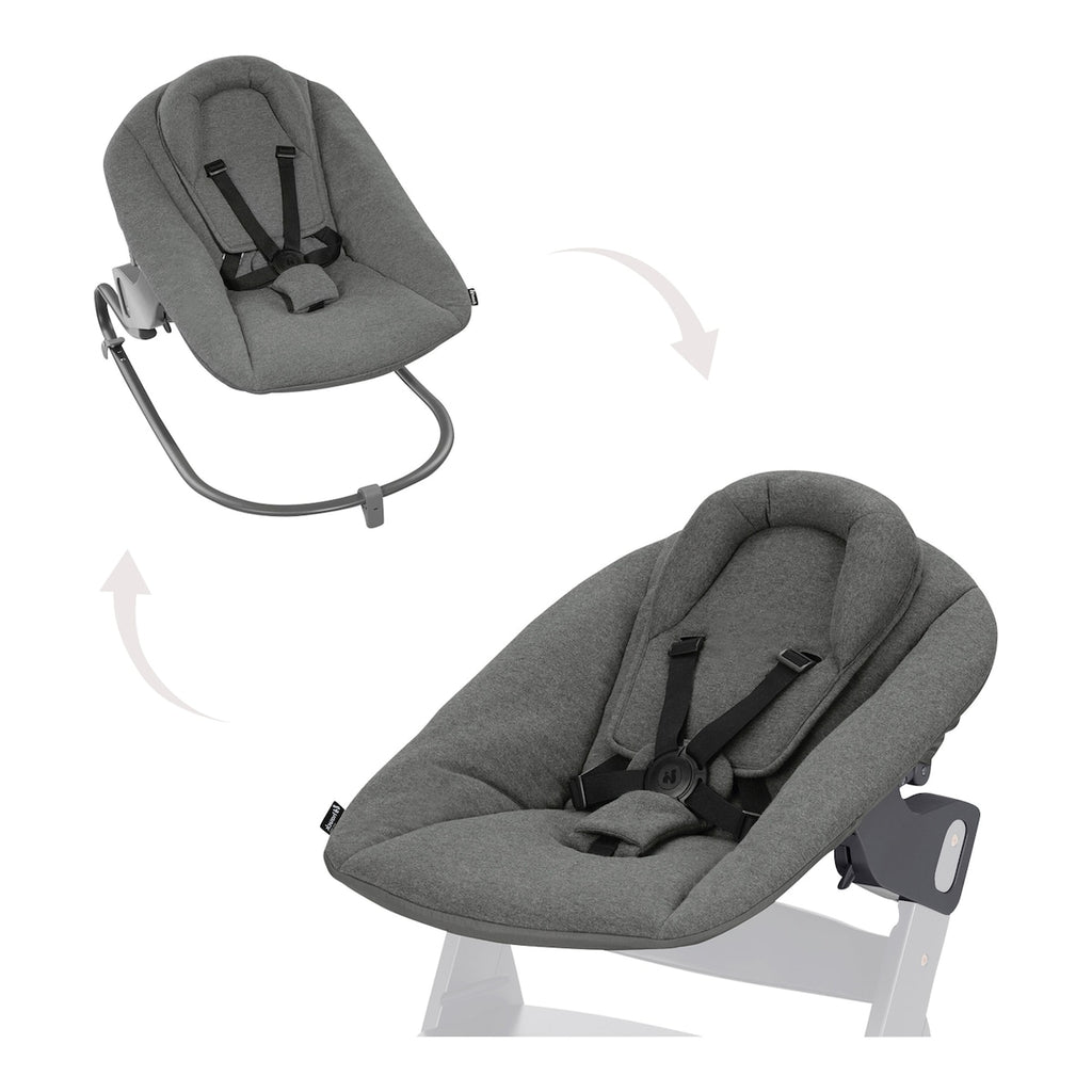 Alpha+ trappestol med babyvipp Alpha Bouncer Premium - Hauck