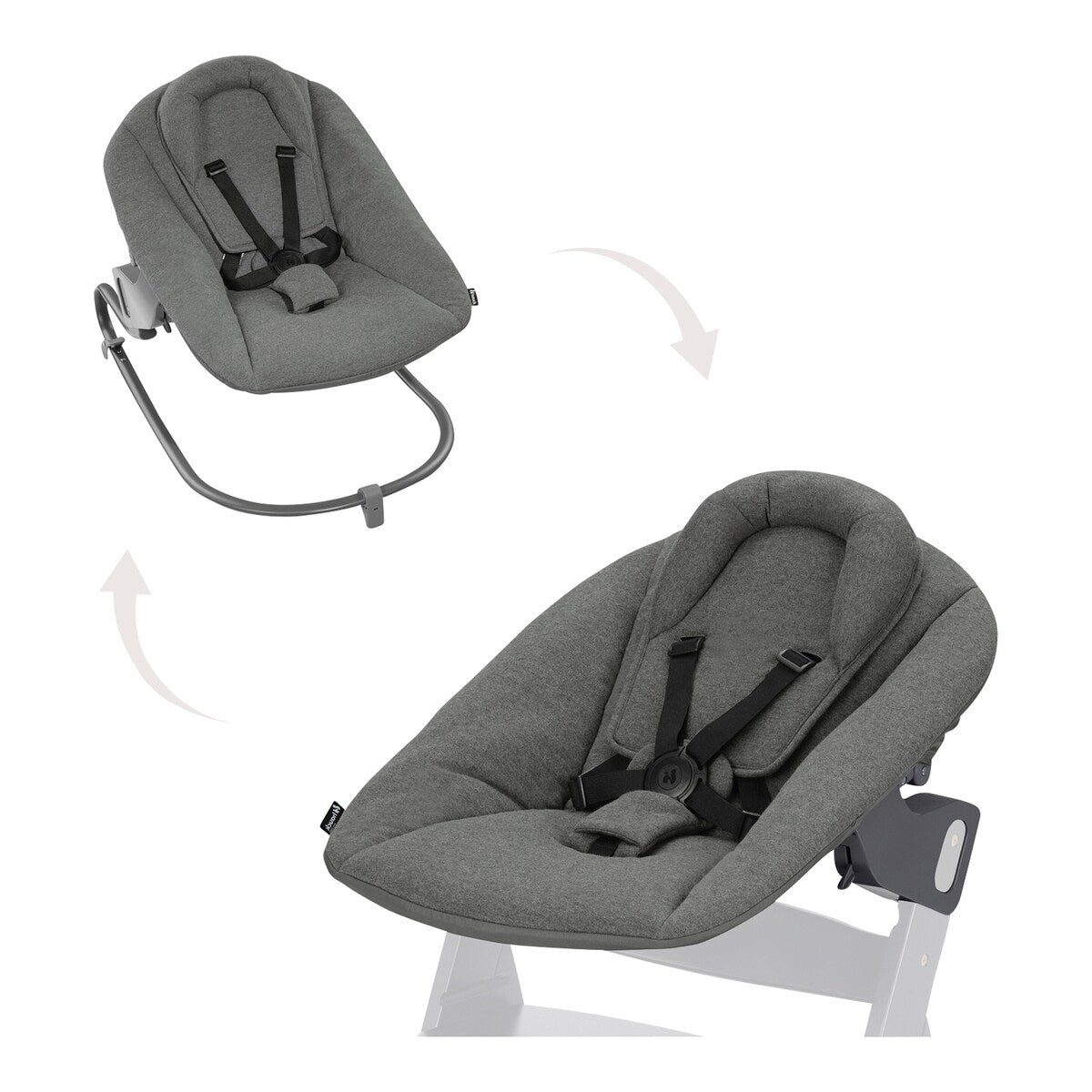 Babyvipp Bouncer Premium for Alpha og Beta fra fødsel - Hauck