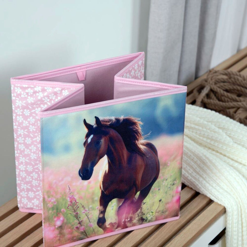 Oppbevaringsboks sammenleggbar 30x30x30 cm - Baby Best