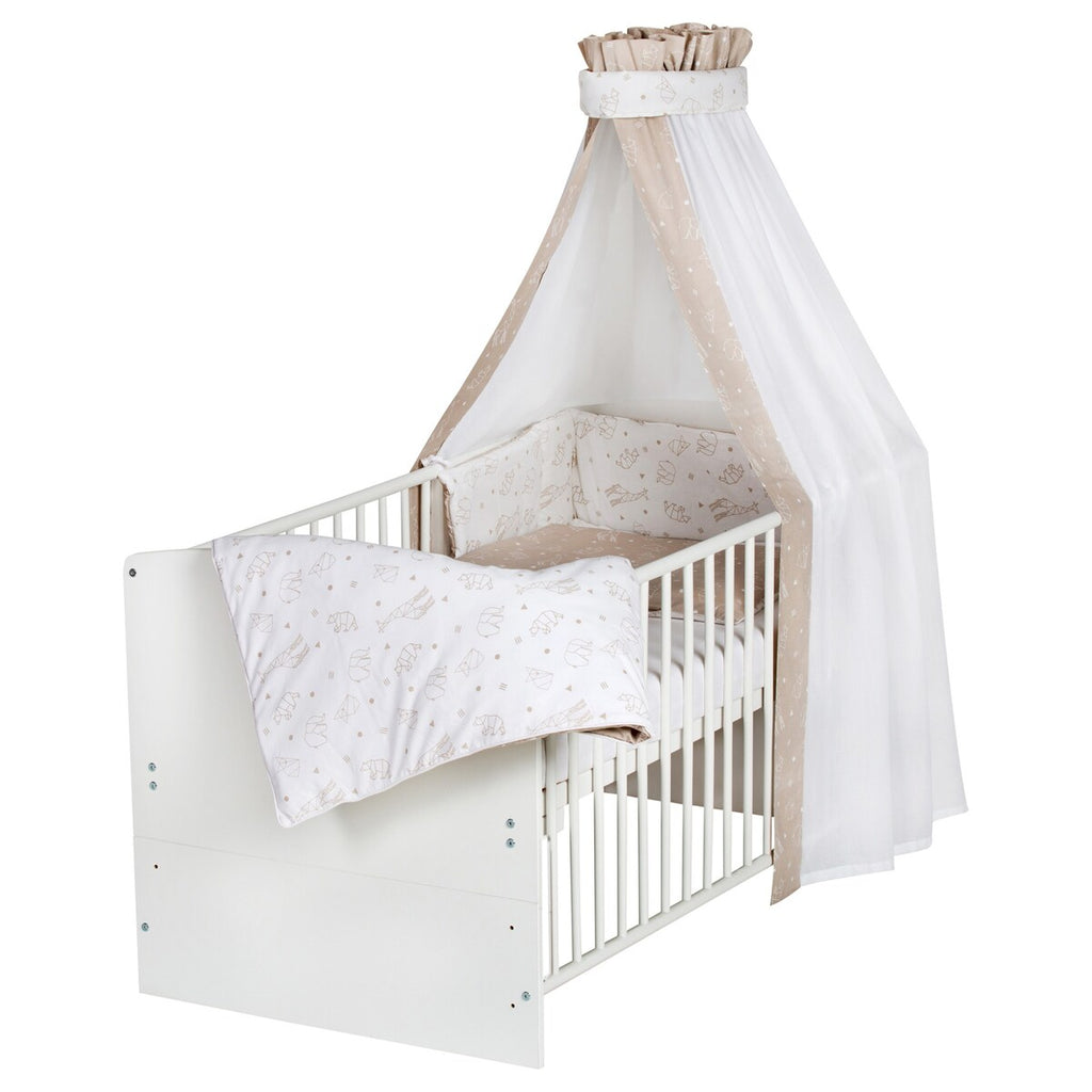 Sprinkelseng med komplett utstyr Classic White 70x140 cm - Schardt