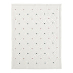 Babyteppe strikk med gritering elefant 80x100 cm bomull - BORNINO HOME